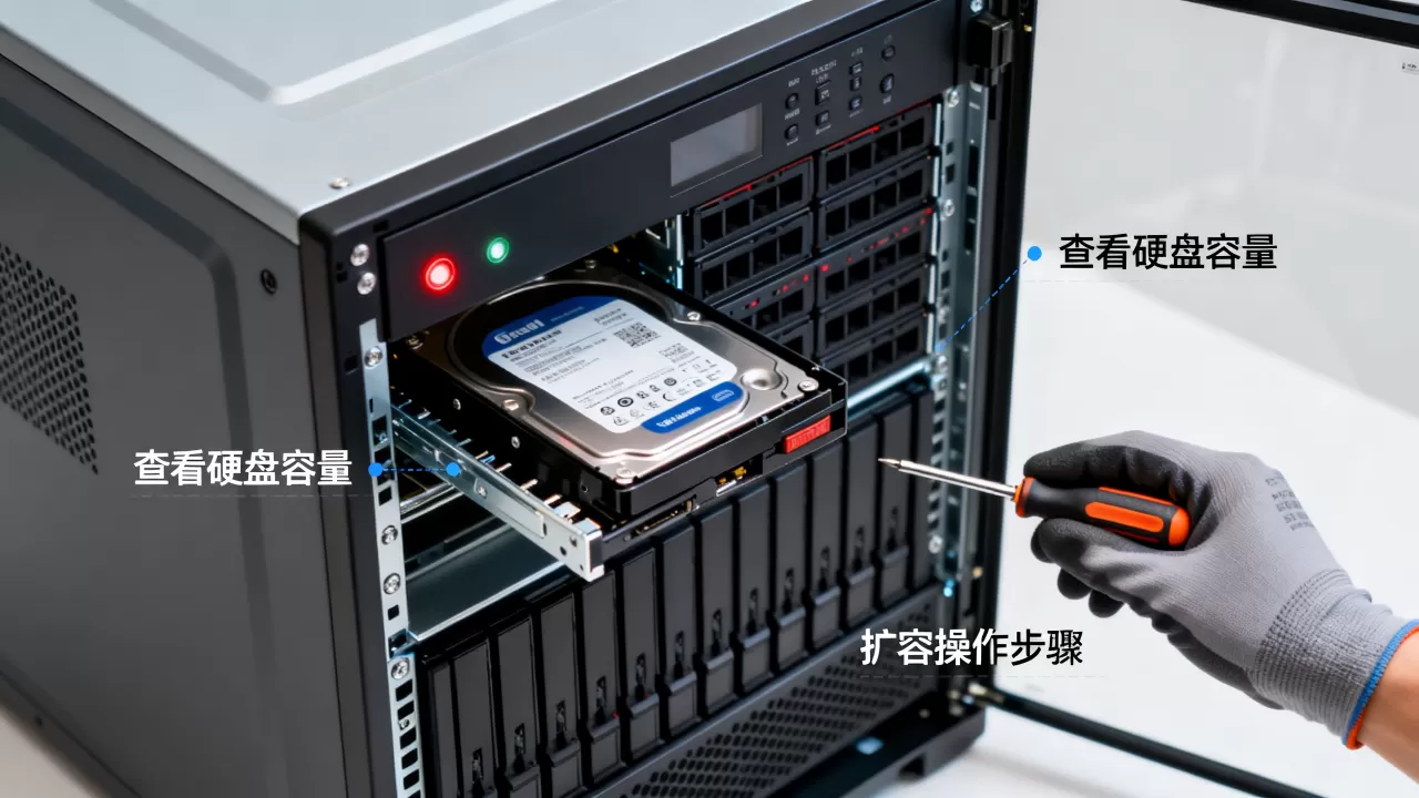服务器如何查看硬盘容量,扩容硬盘容量怎么操作 服务器如何查看硬盘容量,扩容硬盘容量怎么操作