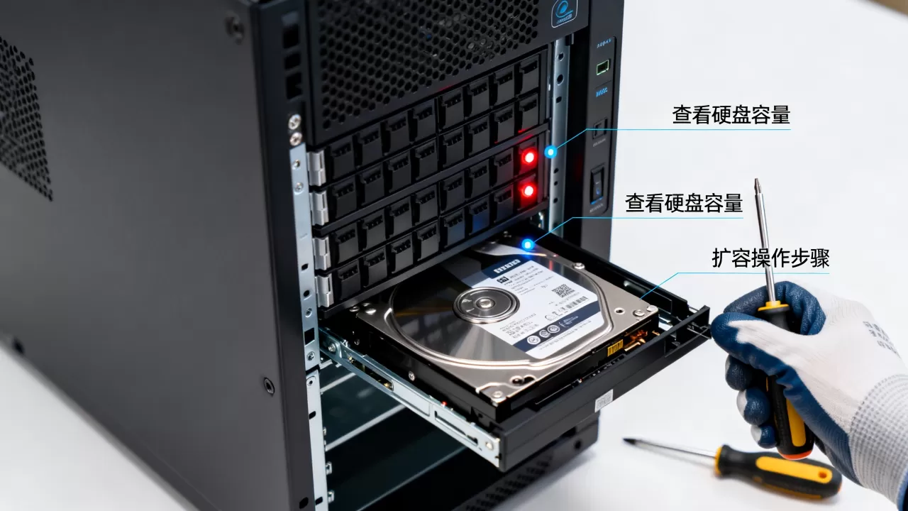 服务器如何查看硬盘容量,扩容硬盘容量怎么操作 服务器如何查看硬盘容量,扩容硬盘容量怎么操作