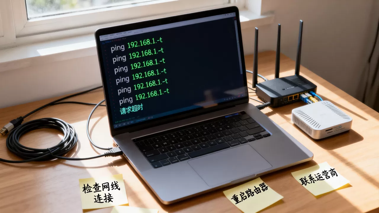 为什么一直ping网络连接服务器失败,怎么解决? 为什么一直ping网络连接服务器失败,怎么解决?