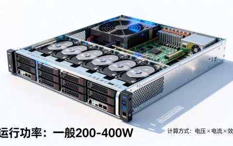 2u服务器运行时功率一般多少瓦，怎么计算