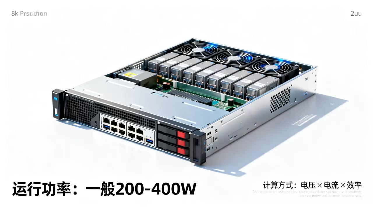 2u服务器运行时功率一般多少瓦,怎么计算 2u服务器运行时功率一般多少瓦,怎么计算