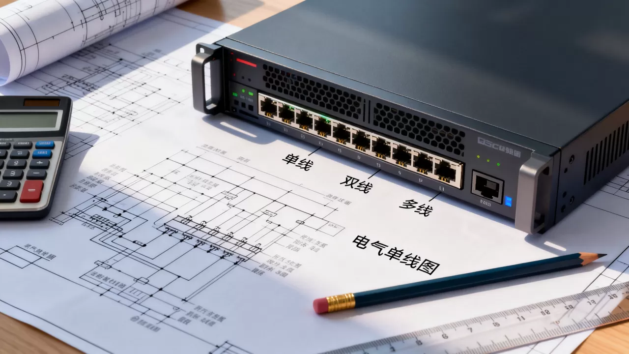 服务器单线双线多线哪种好,电气单线图怎么画? 服务器单线双线多线哪种好,电气单线图怎么画?