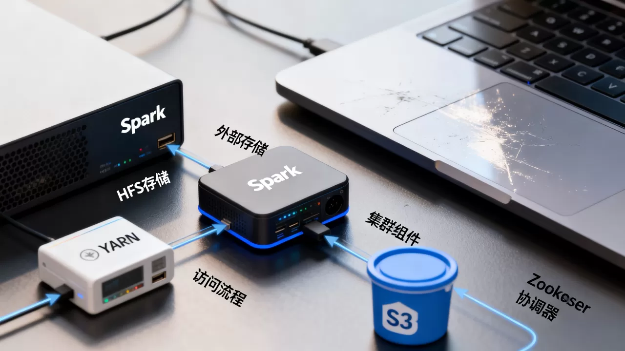 访问外部存储时Spark如何访问外部集群组件,有哪些注意事项 访问外部存储时Spark如何访问外部集群组件,有哪些注意事项
