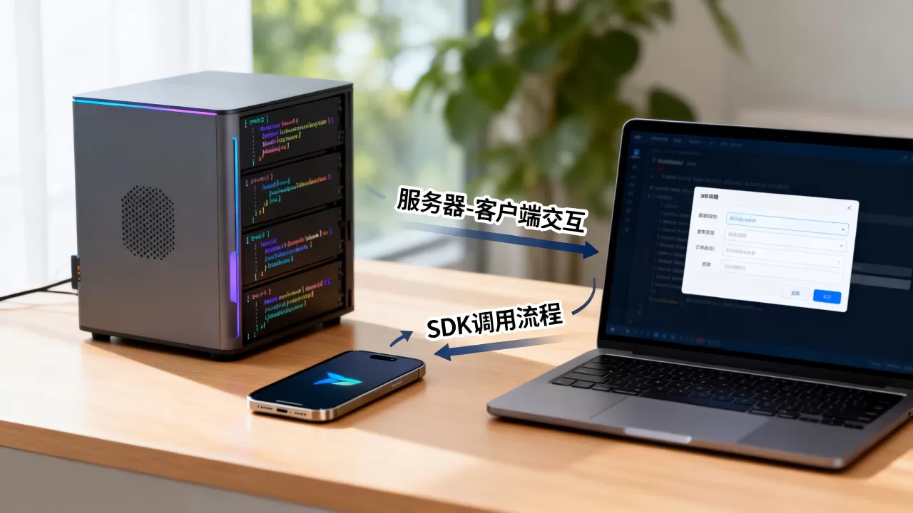 服务器和客户端如何交互?,智能交互客户端SDK怎么用? 服务器和客户端如何交互?,智能交互客户端SDK怎么用?