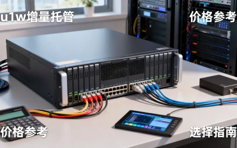 服务器托管u1w增量托管多少钱，怎么选？