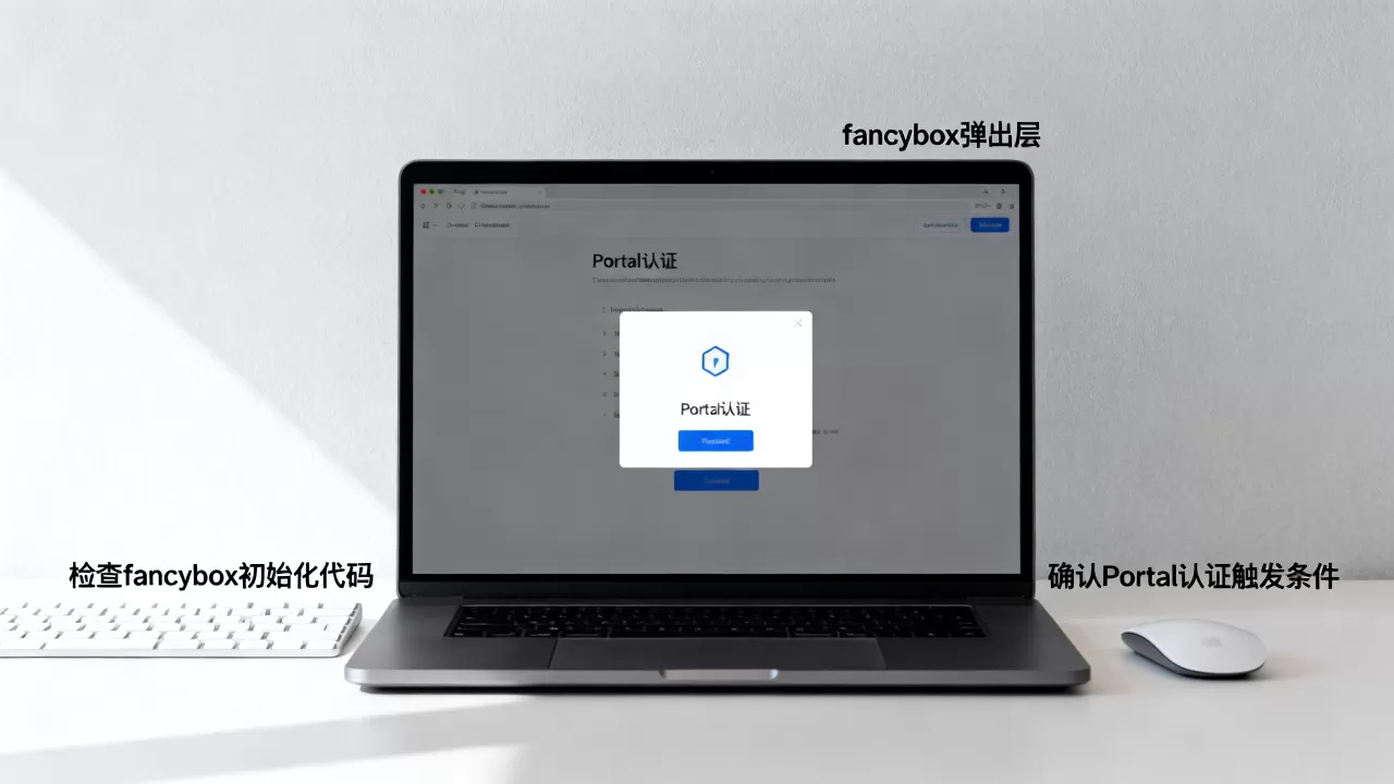 fancybox弹出层Portal认证未弹出怎么办,为什么? fancybox弹出层Portal认证未弹出怎么办,为什么?