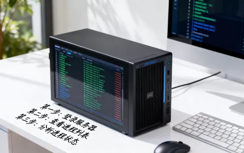 如何检查服务器上的进程，具体步骤有哪些？