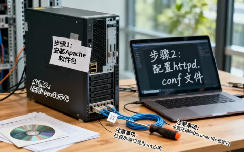 服务器配置apache步骤是什么？，有哪些注意事项？
