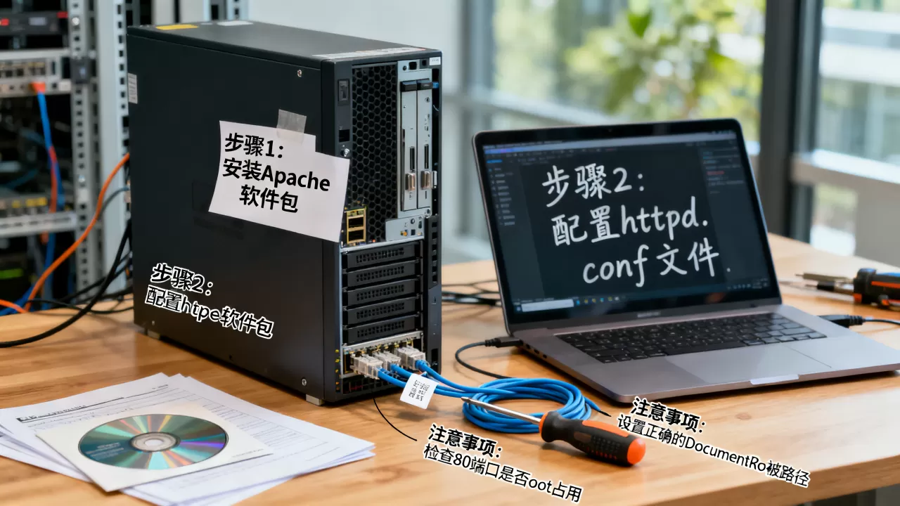 服务器配置apache步骤是什么?,有哪些注意事项? 服务器配置apache步骤是什么?,有哪些注意事项?