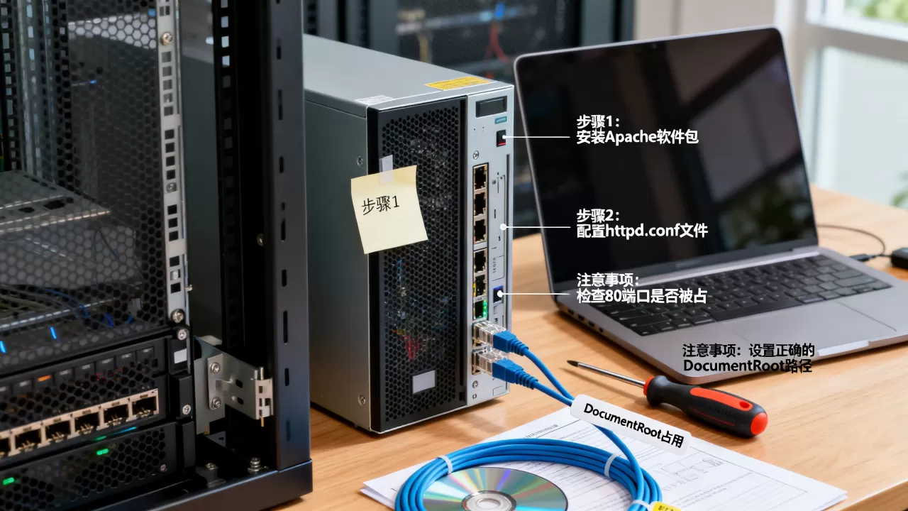 服务器配置apache步骤是什么?,有哪些注意事项? 服务器配置apache步骤是什么?,有哪些注意事项?