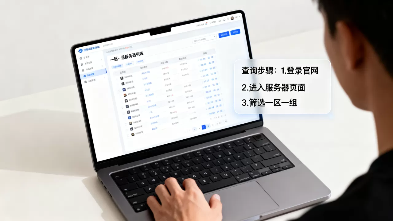 一区一组有哪些服务器,怎么查服务器列表? 一区一组有哪些服务器,怎么查服务器列表?