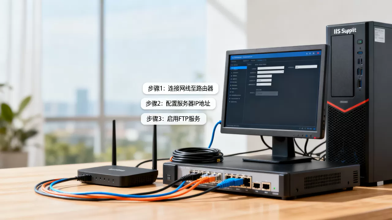 IISFTP服务器如何联网,快速构建步骤是什么? IISFTP服务器如何联网,快速构建步骤是什么?