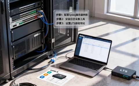 如何采集Syslog日志到LTS，有哪些步骤？