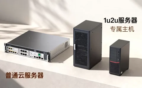 服务器1u2u与专属主机和普通云服务器有何区别，哪个好？