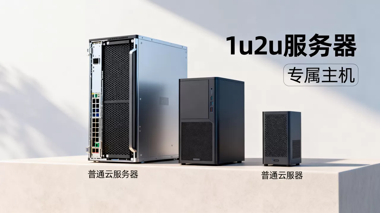 服务器1u2u与专属主机和普通云服务器有何区别,哪个好? 服务器1u2u与专属主机和普通云服务器有何区别,哪个好?