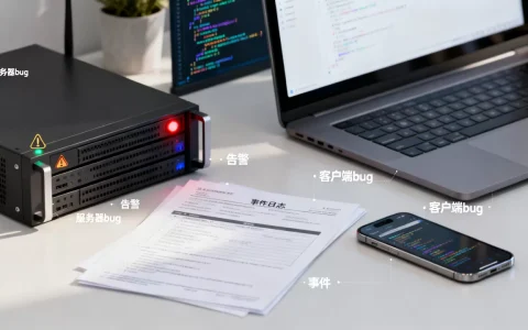 如何区分服务器和客户端bug，告警和事件区别是什么？