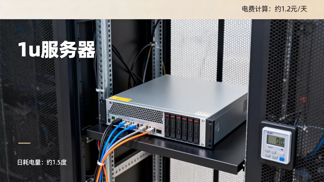一台1u服务器一天耗电多少?,服务器一天电费多少钱? 一台1u服务器一天耗电多少?,服务器一天电费多少钱?