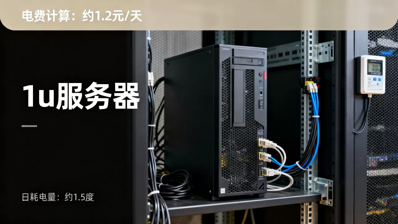 一台1u服务器一天耗电多少?,服务器一天电费多少钱? 一台1u服务器一天耗电多少?,服务器一天电费多少钱?