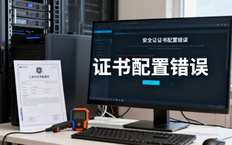 服务器安全证书配置错误怎么解决，是什么原因？
