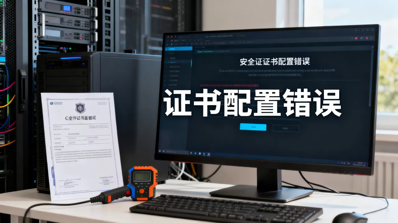 服务器安全证书配置错误怎么解决,是什么原因? 服务器安全证书配置错误怎么解决,是什么原因?
