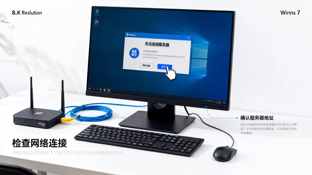 win7客户端无法连接服务器失败怎么办,是什么原因 win7客户端无法连接服务器失败怎么办,是什么原因