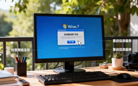 Win7系统安装信息服务器不可用怎么回事，怎么解决？