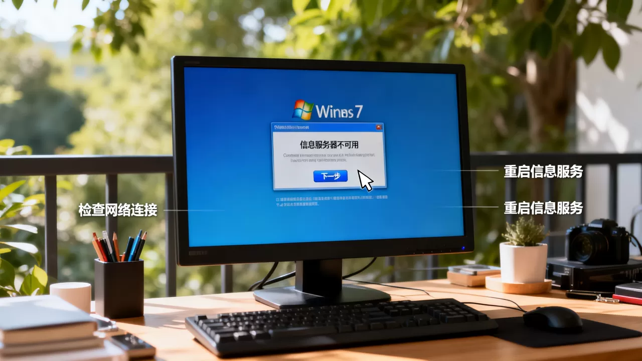 Win7系统安装信息服务器不可用怎么回事,怎么解决? Win7系统安装信息服务器不可用怎么回事,怎么解决?
