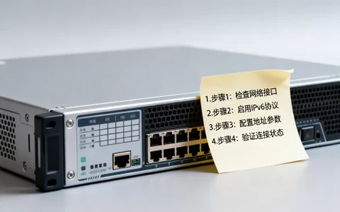 服务器如何配置ipv6，具体步骤有哪些？