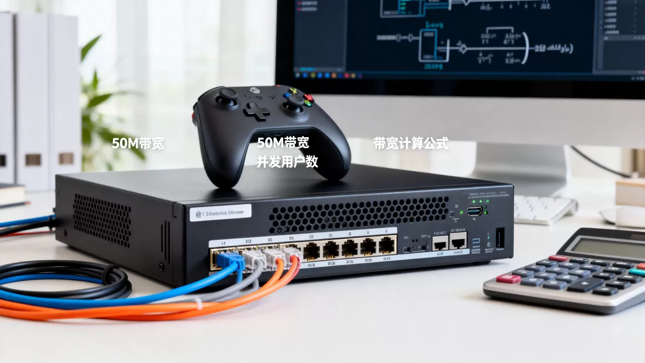 游戏服务器50M带宽能容纳多少人,怎么算更准确 游戏服务器50M带宽能容纳多少人,怎么算更准确