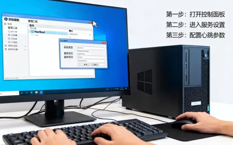 服务器心跳配置Windows怎么设置，具体步骤是什么？