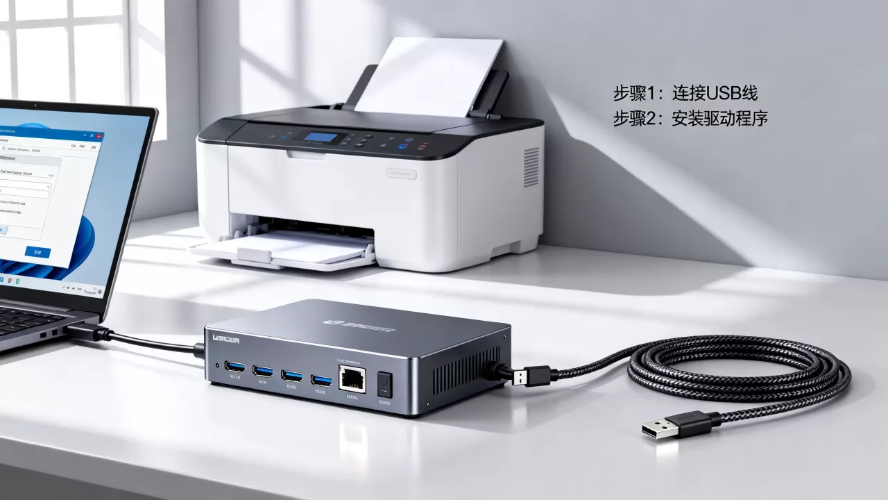 USB打印机服务器怎么样连接打印机驱动,怎么安装驱动? USB打印机服务器怎么样连接打印机驱动,怎么安装驱动?