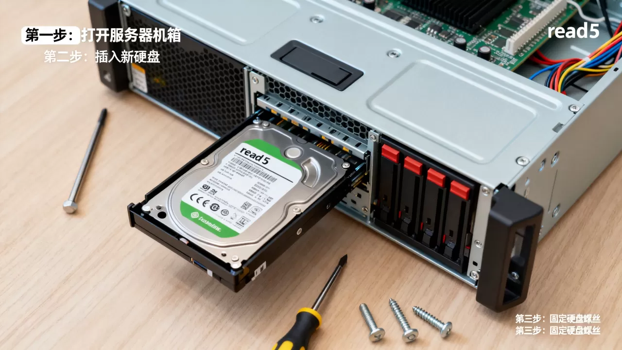如何在原来read5服务器基础上增加硬盘,怎么扩容 如何在原来read5服务器基础上增加硬盘,怎么扩容