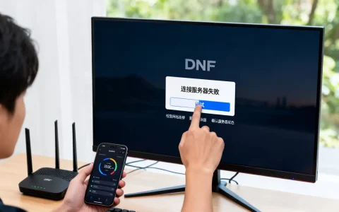 dnf登录一直显示连接服务器失败怎么办？，是什么原因？
