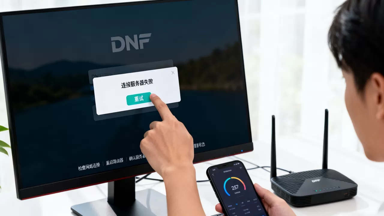 dnf登录一直显示连接服务器失败怎么办?,是什么原因? dnf登录一直显示连接服务器失败怎么办?,是什么原因?