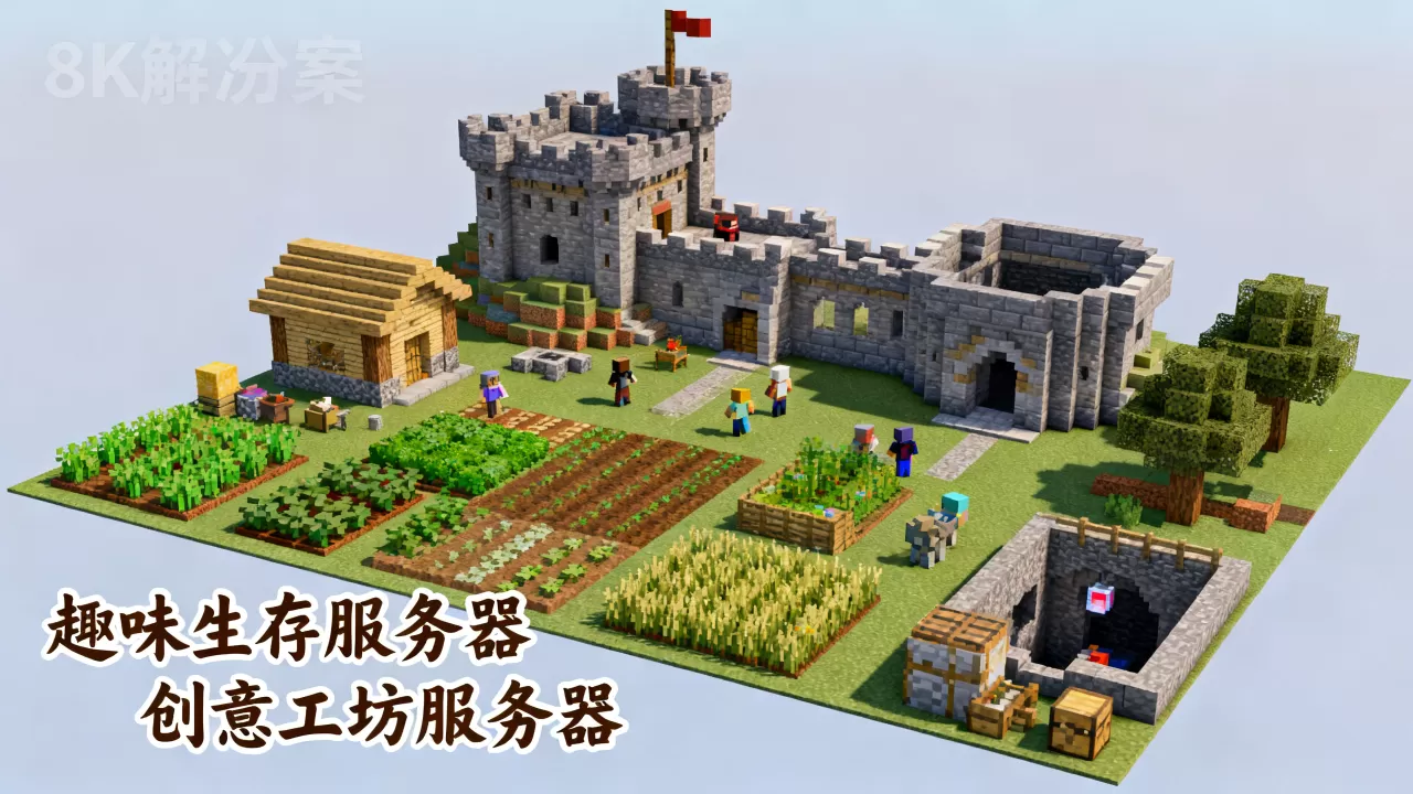 我的世界1.8有哪些好玩的服务器?,哪个服务器好? 我的世界1.8有哪些好玩的服务器?,哪个服务器好?