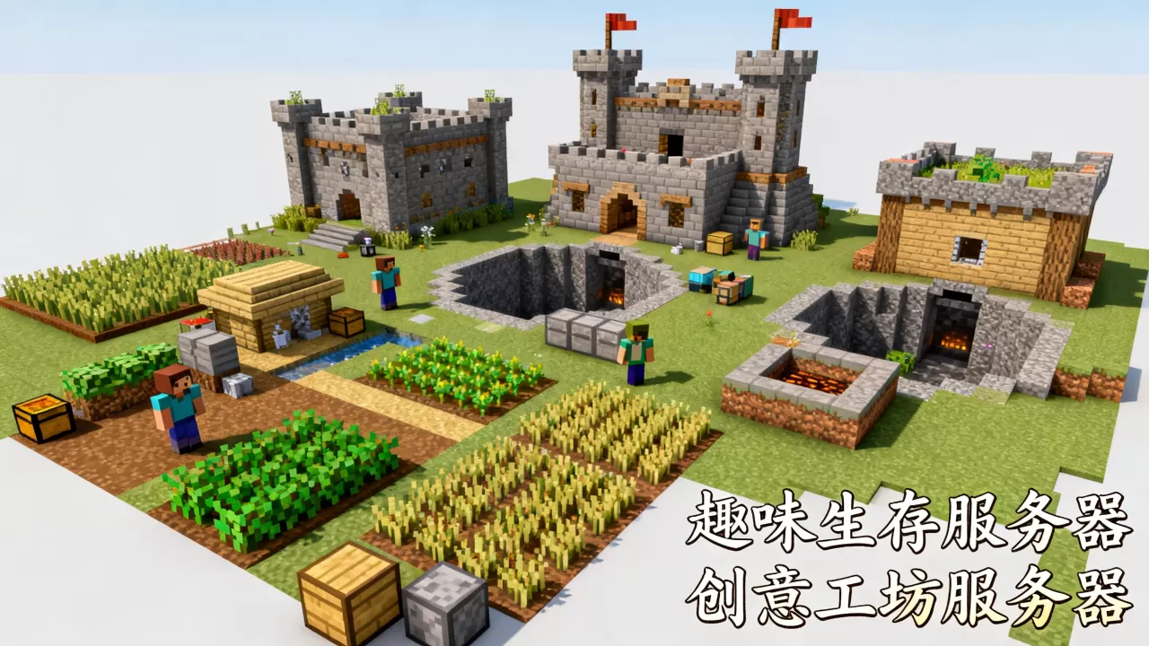 我的世界1.8有哪些好玩的服务器?,哪个服务器好? 我的世界1.8有哪些好玩的服务器?,哪个服务器好?