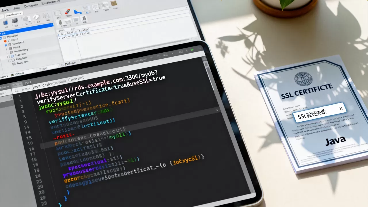 Java连接RDS MySQL SSL验证失败怎么办,为什么? Java连接RDS MySQL SSL验证失败怎么办,为什么?