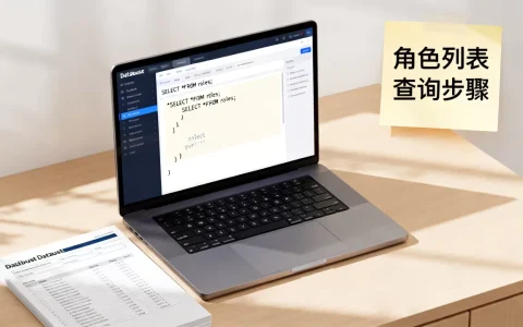 如何快速查询数据库中的角色列表，有哪些角色？