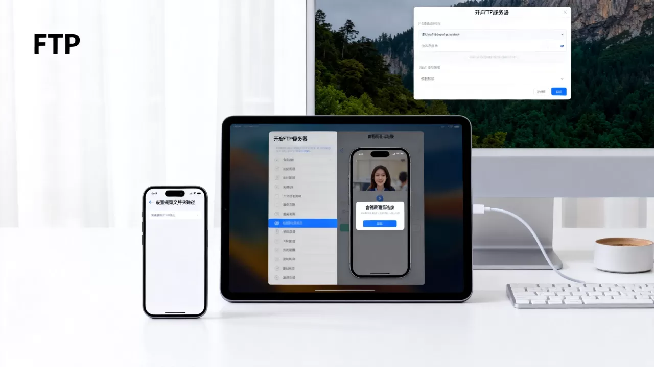 iOS系统FTP服务器怎么设置视频文件夹?, 如何实现音视频通话 iOS系统FTP服务器怎么设置视频文件夹?, 如何实现音视频通话