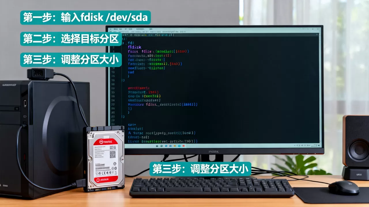 fdisk怎么扩展硬盘?,具体操作步骤是什么? fdisk怎么扩展硬盘?,具体操作步骤是什么?