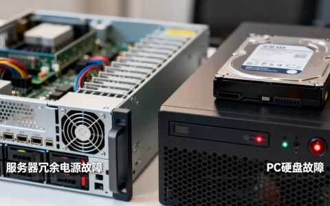 服务器与PC硬件故障有何不同？，为什么