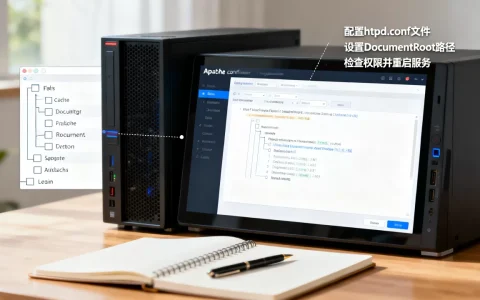 如何配置Apache服务器开放文件夹，怎么设置？