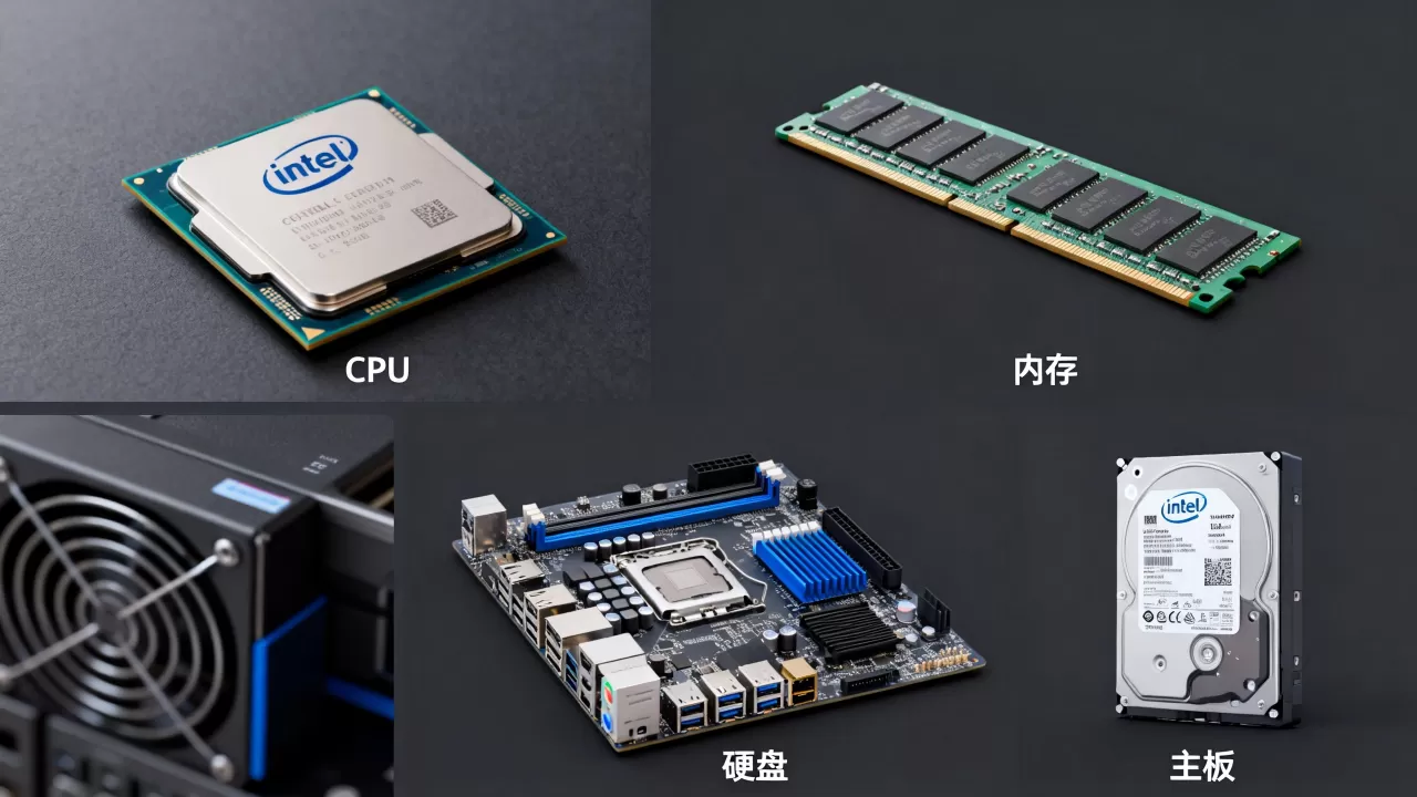 Intel架构服务器主要配件有哪些,怎么选 Intel架构服务器主要配件有哪些,怎么选