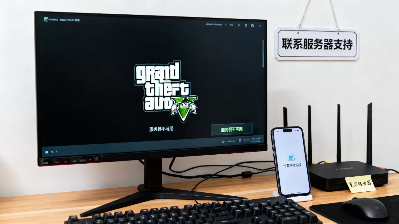 GTA5登陆显示服务器不可用怎么回事,怎么办 GTA5登陆显示服务器不可用怎么回事,怎么办