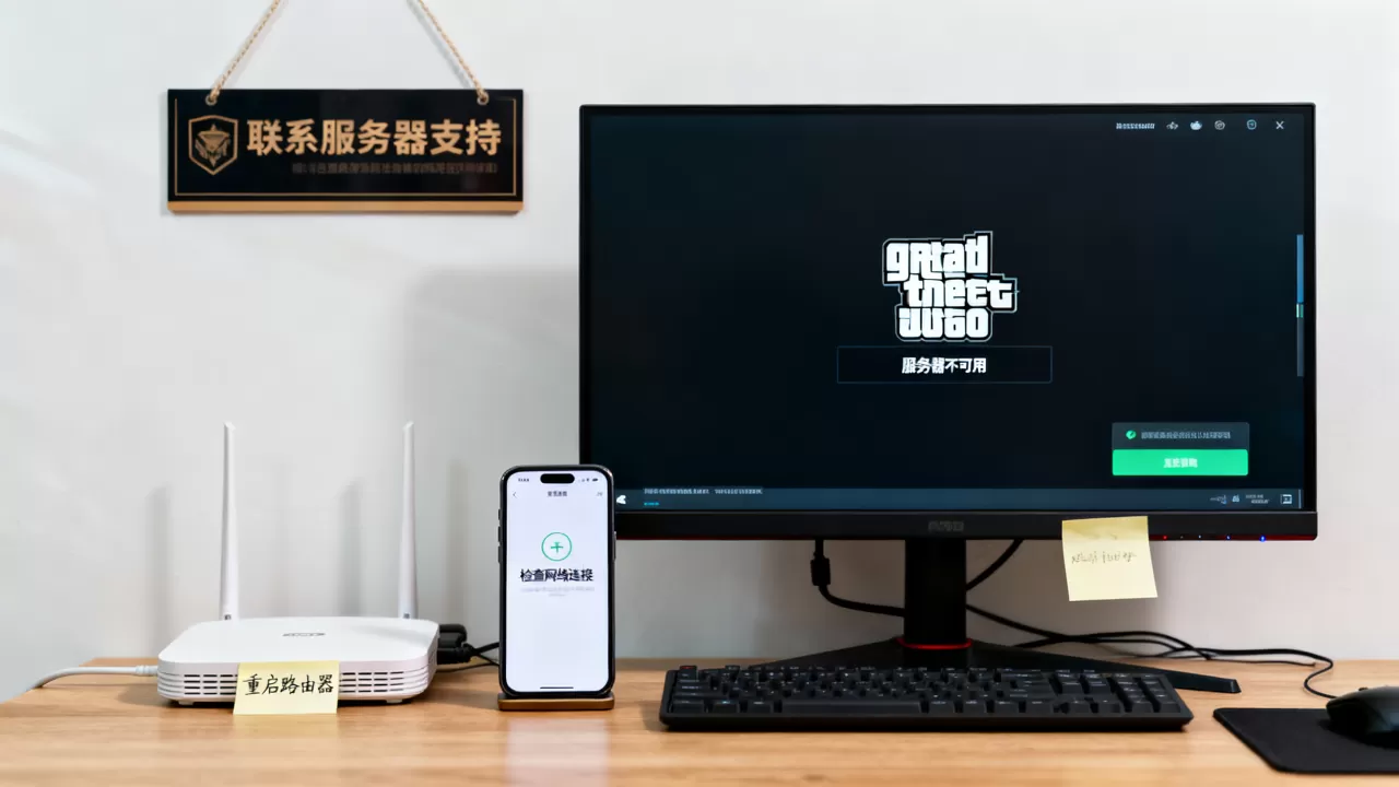 GTA5登陆显示服务器不可用怎么回事,怎么办 GTA5登陆显示服务器不可用怎么回事,怎么办