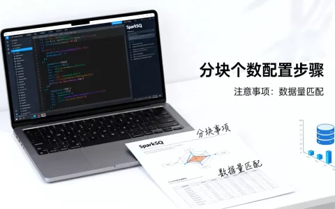 如何配置SparkSQL分块个数？，注意事项有哪些？