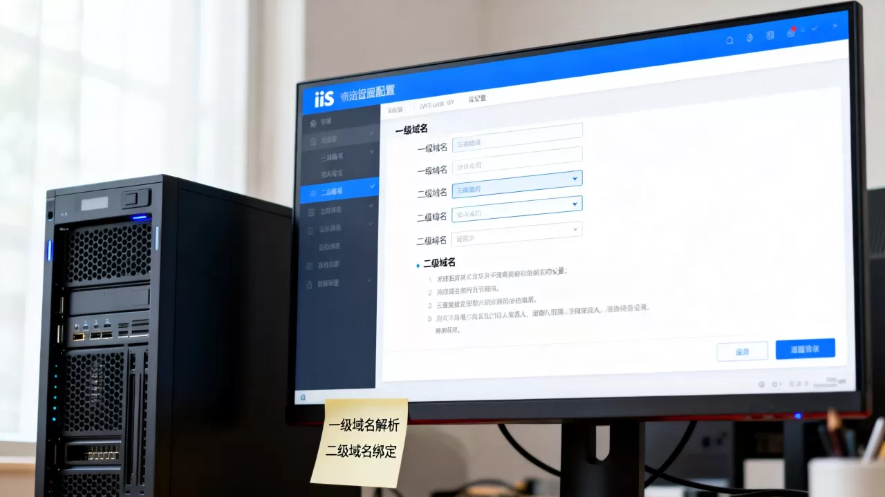 iis如何配置一级二级域名,二级域名需要备案吗 iis如何配置一级二级域名,二级域名需要备案吗