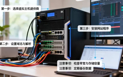 服务器虚拟主机怎么配置，具体步骤和注意事项有哪些？