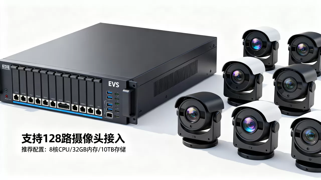 evs存储服务器最多能添加多少路摄像头,配置怎么选? evs存储服务器最多能添加多少路摄像头,配置怎么选?