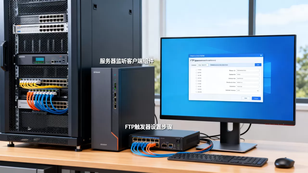 服务器怎么监听到客户端组件?,FTP触发器怎么设置 服务器怎么监听到客户端组件?,FTP触发器怎么设置